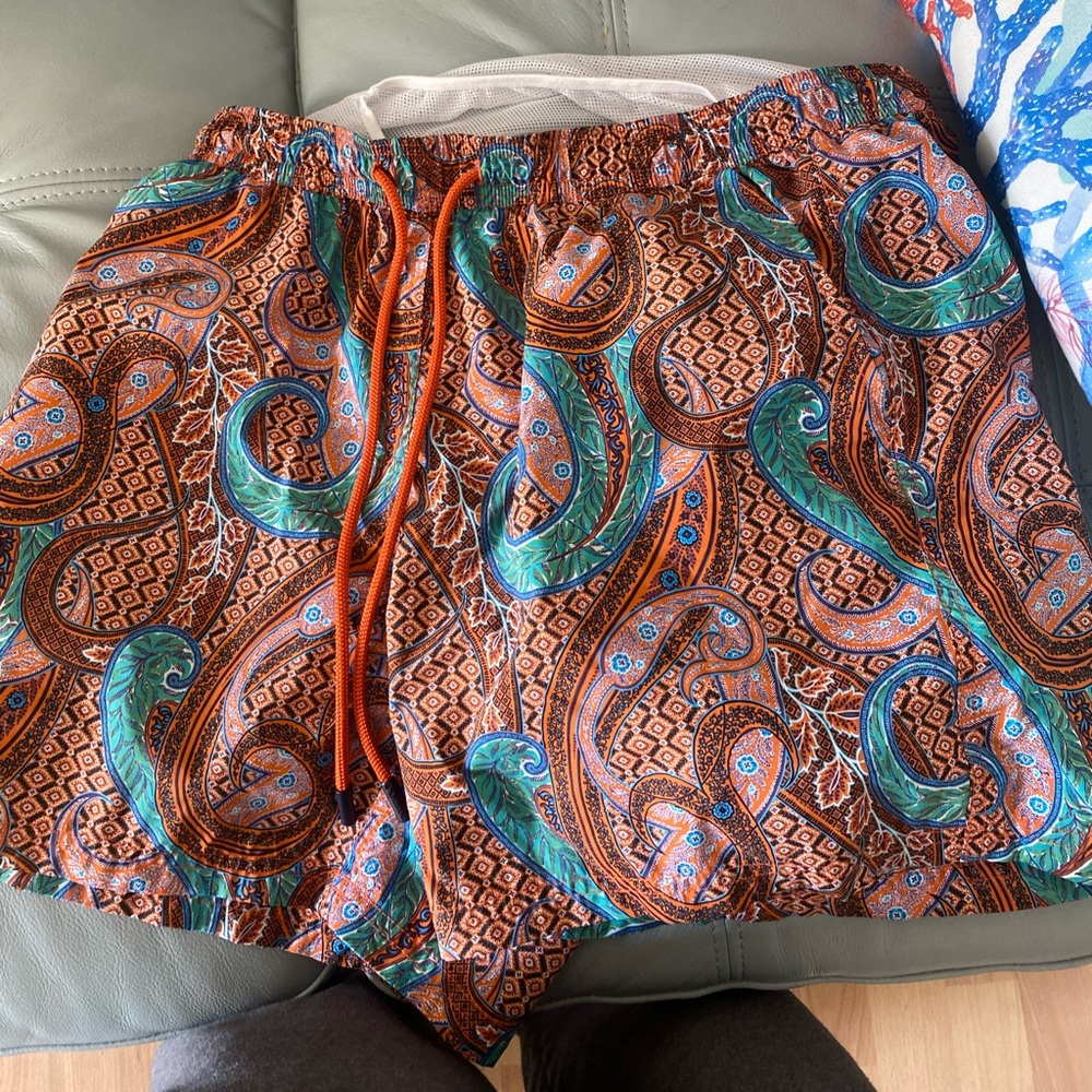 ETRO MENS SWIM SHORTS